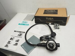 未使用 TUSA ツサ RS-240 レギュレター ボールジョイントホース 取扱説明書付 スキューバダイビング用品 [59412]