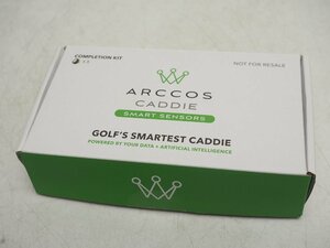 新品 ARCCOS CADDIE アーコス COMPLETION KIT スマートセンサー スクリュー型 ブラック系 8個 ゴルフ用品 [AA60110]