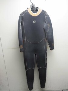 AQUALUNG プレザント ウェットスーツ 5.5ｍｍ メンズ サイズ:L 身長175-180cm体重72-77kg胸囲100-105cm腹囲88-93cm尻囲93-98cm[3F-59940]