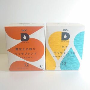 UCC ドリップポッド 専用カプセル 鑑定士の誇り リッチブレンド モカ＆キリマンジァロ 24杯分