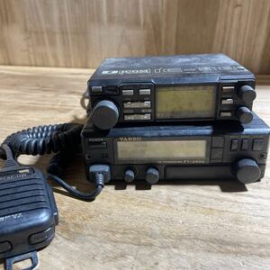 ICOM アイコム IC-38/YAESU FT-2400 無線機 トランシーバー 2台　ジャンク