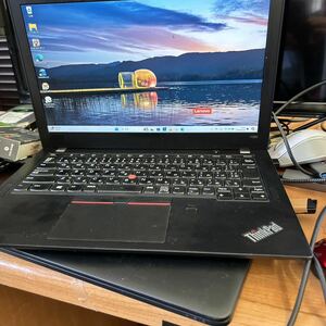 レノボNotePC ThinkPad X２８０　第8世代Core-i5 8350U メモリ8GB SSD 512GB Windows11