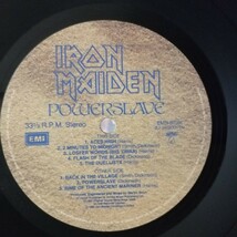 D05 中古LP 中古レコード　アイアンメイデン　パワースレイヴ　国内盤　EMS-91091 IRON MAIDEN powerslave ポスター欠品_画像7