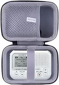 ソニー SONY メモリーカードレコーダー ICD-LX31A/ ICD-LX30 専用保護収納ケース -waiyu JP (黒)