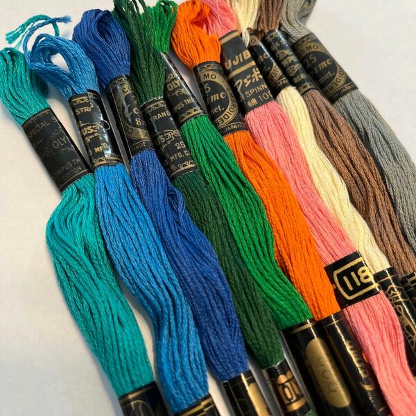 刺繍糸10本セット