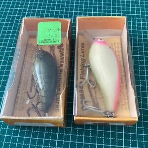 old オールド　ボーマー　モデルA ヒートンモデル　2点　新品！！検）バグリー　バルサ50 heddon