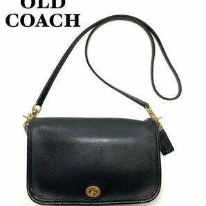 【美品】COACH オールドコーチ　ショルダーバッグ　USA製　E4B-9755