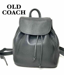 【美品】COACH オールドコーチ　レザー リュック バックパック　4911