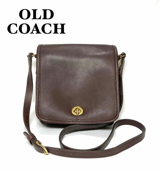 【美品】COACH オールドコーチ　ショルダーバッグ　M8P-9076