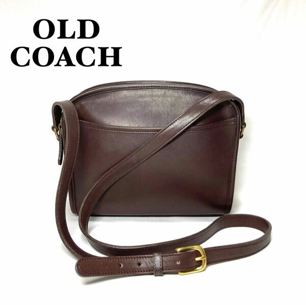 【美品】COACH コーチ　オールドコーチ　ショルダーバッグ　F7M-9087