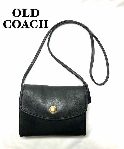 【美品】COACH オールドコーチ　ショルダーバッグ　USA製　0336-348