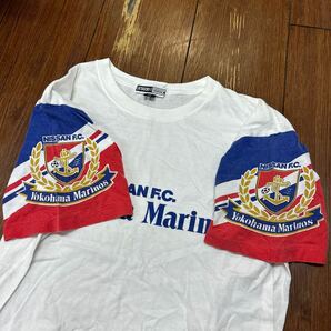 90s category1 jリーグ 横浜マリノス Tシャツ 白 F f1の画像4