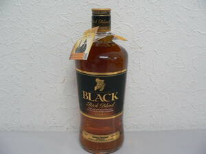 #3925　NIKKA BLACK Rich Blend　ニッカ ブラック リッチ ブレンド 700ml 40% 未開栓