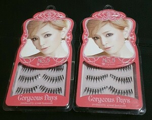 40 set set sale T&He- eyelashes gorgeous Dayz No.5 on eyelashes for eyelashes extensions Hamasaki Ayumi produce 