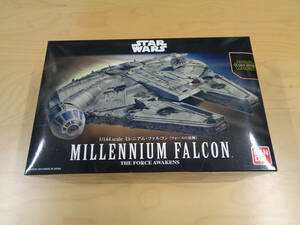  Star Wars millenium * Falcon number force. ..1/144 plastic model Bandai new goods unopened 