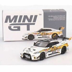 MINI GT LB-Silhouette WORKS GT Nissan 35GT-RR バージョン2フォーミュラ・ドリフト 2022 LB Racing 右ハンドル MINIGT MGT00491-R