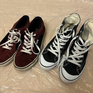 VANS バンズ スニーカー ハイカット 24.02足セットです！