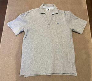 Arnold Palmer Arnold Palmer polo-shirt men's gray size 3[ beautiful goods ]