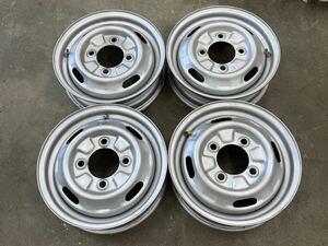 送料込み!【希少】Mitsubishi U15T Minicab truck 4WD Genuine 12Inch 3.50B PCD114.3 4穴 ハブ径82mm スチールWheels 鉄Wheels 旧vehicle