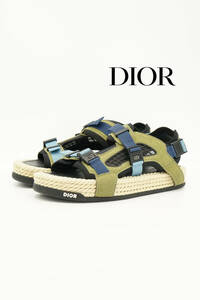 2021SS Dior ATLAS SANDALS ディオールオム ベルト サンダル size 39 24.0cm 3SA094ZIZ 0529603