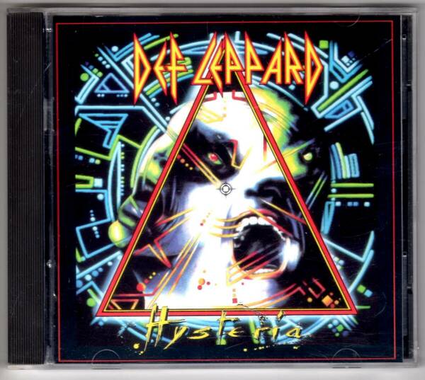 Used CD 輸入盤 デフ・レパード Def Leppard 『ヒステリア』 - Hysteria(1987年) 全12曲US盤
