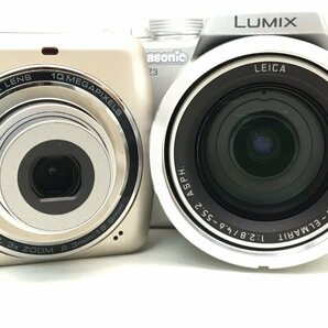 Panasonic LUMIX DMC-FZ3/OLYMPUS μ DIGITAL 600/PENTAX Optio E70 他 コンパクト デジタルカメラ 4点まとめ ジャンク 中古【UW050109】の画像8