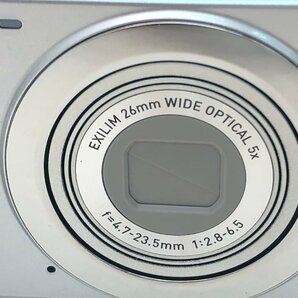 CASIO EXILIM EX-Z27 / 26mm WIDE OPTICAL 5x f=4.7-23.5mm 1:2.8-6.5 コンパクト デジタルカメラ ジャンク 中古【UC050013】の画像2
