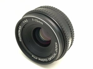 FUJICA FUJINON-EX 1:4.5 f=75mm 一眼レフカメラ用レンズ ジャンク 中古【UW050155】