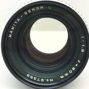 MAMIYA-SEKOR C 1:1.9 f=80mm 中判カメラ用レンズ ジャンク 中古【UW050175】の画像2