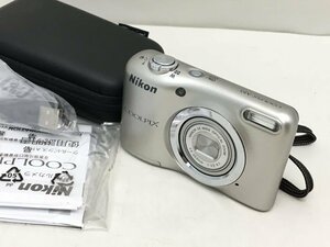 Nikon COOLPIX A10/NIKKOR 5X WIDE OPTICAL ZOOM 4.6-23.0mm 1:3.2-6.5 コンパクト デジタルカメラ 付属品付き ジャンク 中古【UW050159】