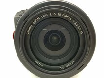 Canon EOS 50D / ZOOM LENS EF-S 18-200mm 1:3.5-5.6 IS デジタル一眼レフカメラ 付属品付き ジャンク 中古【UW050208】_画像2