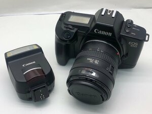 Canon EOS 650 / ZOOM LENS EF 28-70mm 1:3.5-4.5 / SPEEDLITE 220EX 一眼レフカメラ ストロボ付き ジャンク 中古【MA050031】