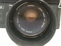 Canon FTb QL / LENS FD 50mm 1:1.8 一眼レフカメラ ジャンク 中古【UW050351】_画像2