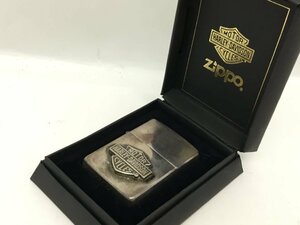 Zippo HARLEY-DAVIDSON 1994年製 オイルライター 箱付き 現状渡し 中古【UW050426】