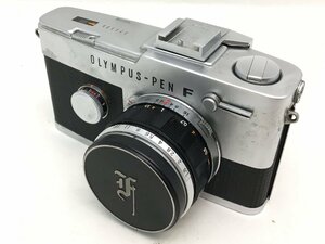 OLYMPUS PEN-F / Olympus F.Zuiko Auto-S 1:1.8 f=38ｍｍ 一眼レフカメラ ジャンク 中古【UW050410】