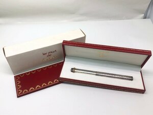  Cartier toliniti ballpen cap type silver box attaching writing brush chronicle not yet verification present condition delivery used [UW050631]