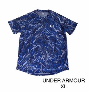  new goods regular goods [UNDER ARMOUR/ Under Armor ] men's UA Tec Short sleeve T-shirt [ Novelty ] *XL* short sleeves T-shirt 