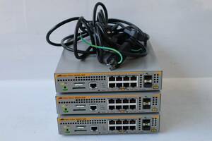 E8625(RK) Y [3 pcs. set ]Allied Telesis AT-SH230-10GPre year 2plus Giga bit intelligent switch 