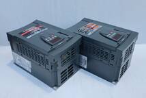 N2923 Y 【2台セット】TOSHIBA インバーター　VFAS1-2022PL(R13) & VFAS1-2022PLY-A33(R20A) 32.2kw-4.2kVA-3HP VF-AS1_画像3