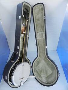 E8432 Y ARIA REMO WEATHER KING Banjo Head only U.S.A ハードケース付き 【16枚 VEGA・KAWASE banjo strings/Gibson Strings 付き】