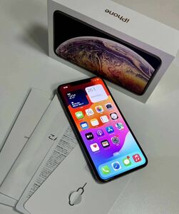 iPhone XS Max 512GB Gold SIM свободный *1 иен старт * бесплатная доставка *