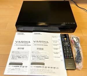 ★中古★TOSHIBA VARDIA 地上・BS・110度CSデジタルチューナー搭載ハイビジョンレコーダー HDD 320GB RD-S304K