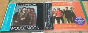 ☆紙ジャケット リマスター SHM−CD ボーナストラック多数収録 2枚セット テレヴィジョン TELEVISION MARQUEE MOON ADVENTURE　N.Y.PUNK