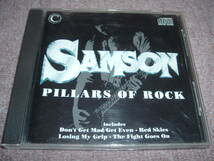 【UKハード】サムソン Samson / Pillars Of Rock 81年～84年のNicky Moore時代の2枚のアルバムのベスト！_画像1