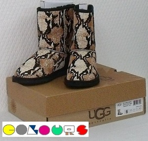 〔COLOURS〕W クラシックショート レプタイル カーフヘアー■UGG