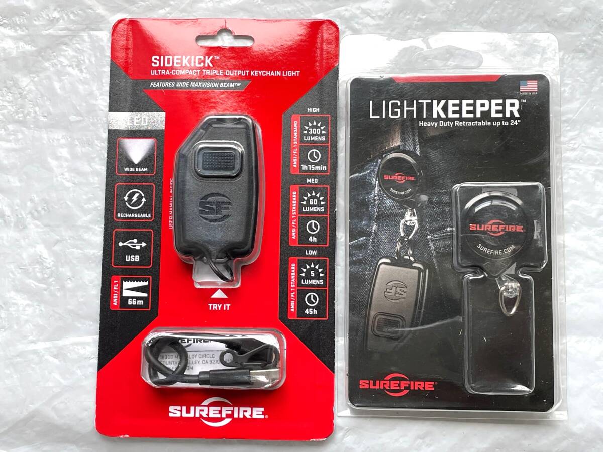 ☆新品未使用!SUREFIRE シュアファイアー SIDEKICK COMPACT ☆新品未使用!SUREFIRE シュアファイアー SIDEKICK COMPACT