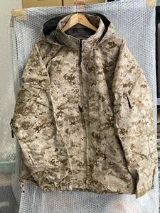 * new goods unused!USMC sea .. light weight GORE-TEX jacket desert ma- pad size L-R the US armed forces the truth thing 