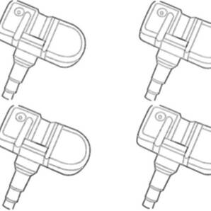 4個 GMC用 アカディア エンボイ サバンナ シエラ ユーコン TPMSセンサー 空気圧センサー