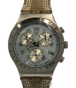 [1 иен старт ] есть перевод Swatch наручные часы IRONY quartz gray мужской Swatch