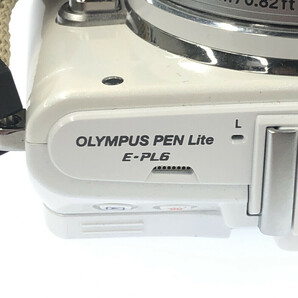 訳あり ミラーレス一眼カメラ PEN Lite ダブルズームキット E-PL6 OLYMPUSの画像6
